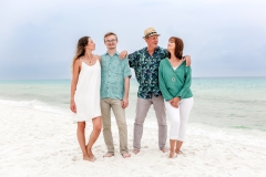 The Browns beautiful family beach portrait. Destin