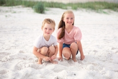 kids portrait at henderson beach