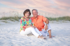 beautiful couple destin family portraits on the beach